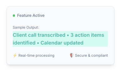 UI for Transcription Engine